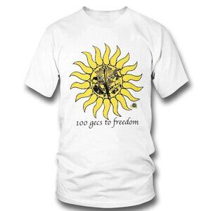 100 Gecs To Freedom Graphic T-Shirt Music Meme Band Streetwear Fan Merch 91